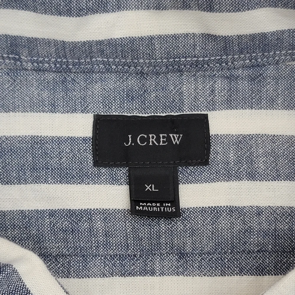 J. Crew Short Sleeve Button Down XL